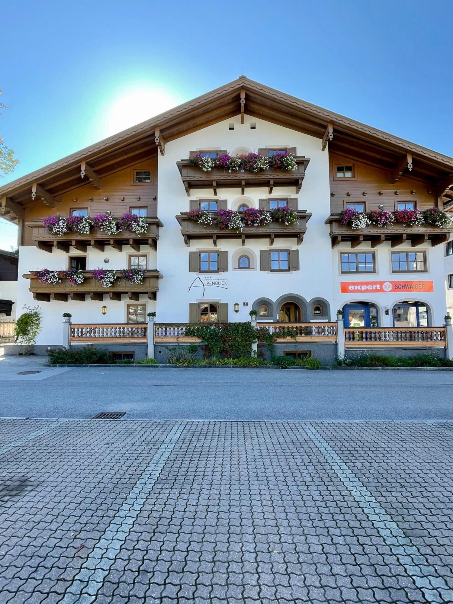 Pension Appartements Alpenblick Maria Alm am Steinernen Meer Exterior foto